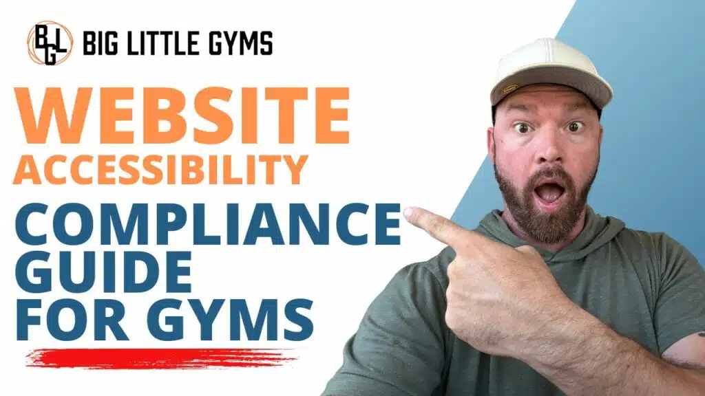 image about gym website accessibility